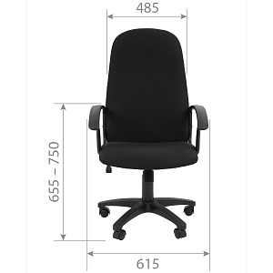Офисное кресло CHAIRMAN 289 NEW, ткань OS, черный